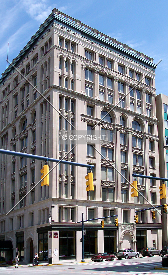 Looking northeast from Pennsylvania Street