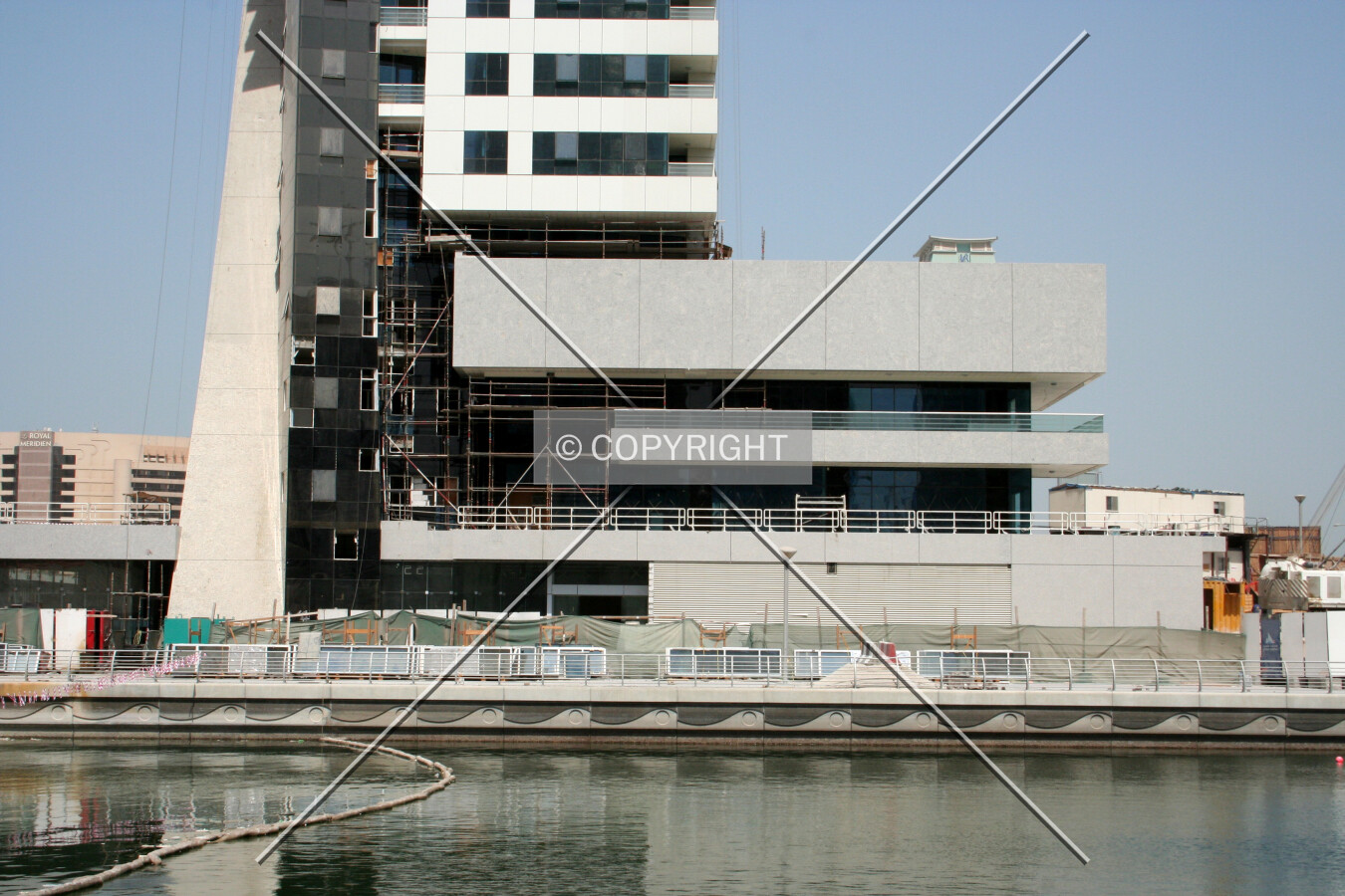 View of the base