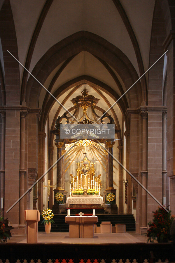 Altar and east end