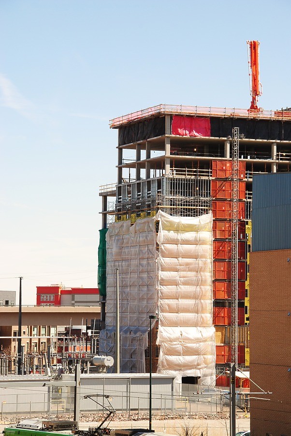 Distant view from the southwest