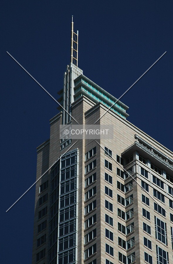 Top of the northwest corner
