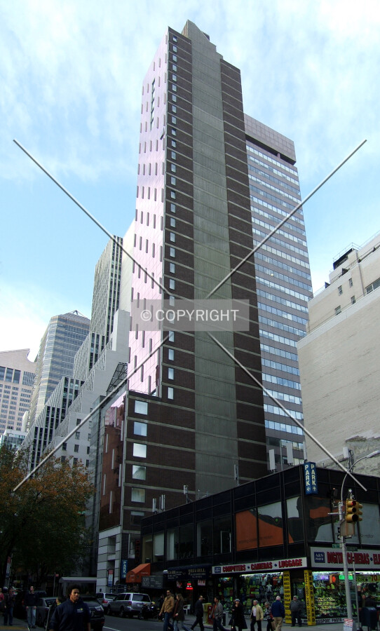 View from the southeast on 55th Street