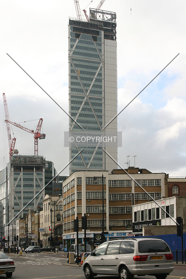 The north side from Shoreditch High Street