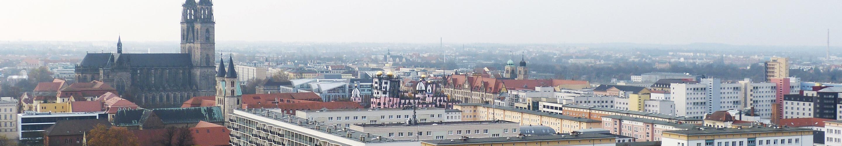 Panorama of Magdeburg