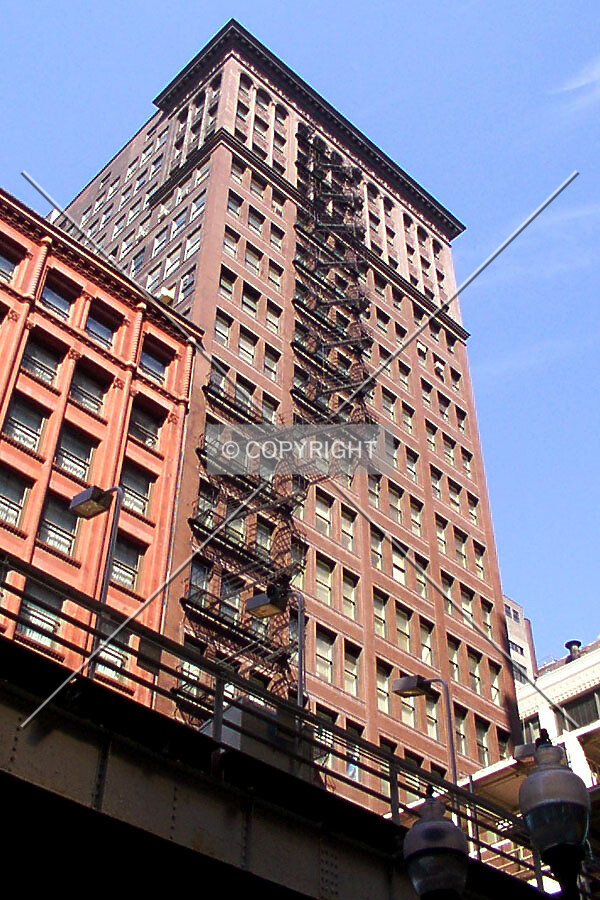 East façade from across Wabash Avenue