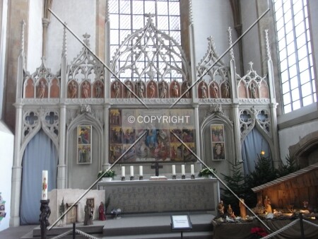 Altar in Marienkirche Bielefeld