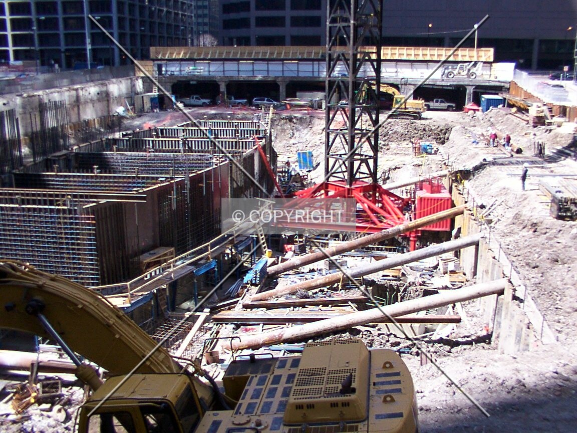 View from the trailer platform; 13 April 2003