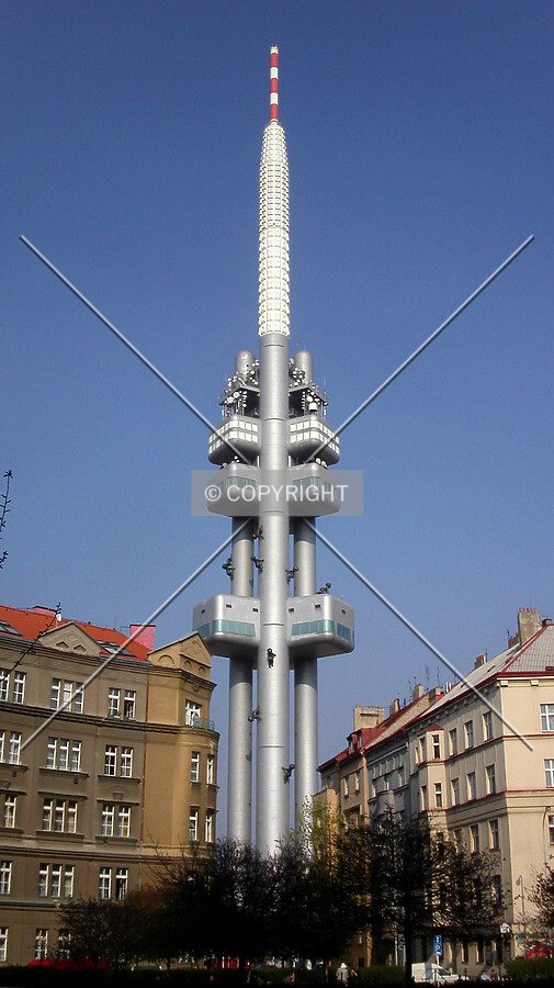 Western side of the tower