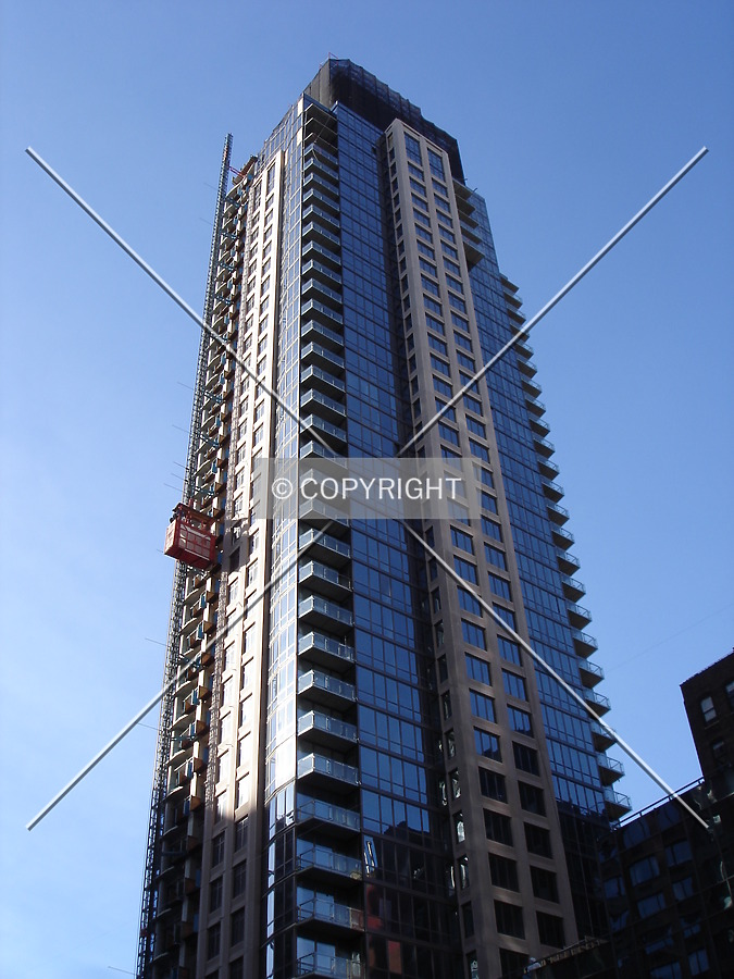 Looking up the northeast side