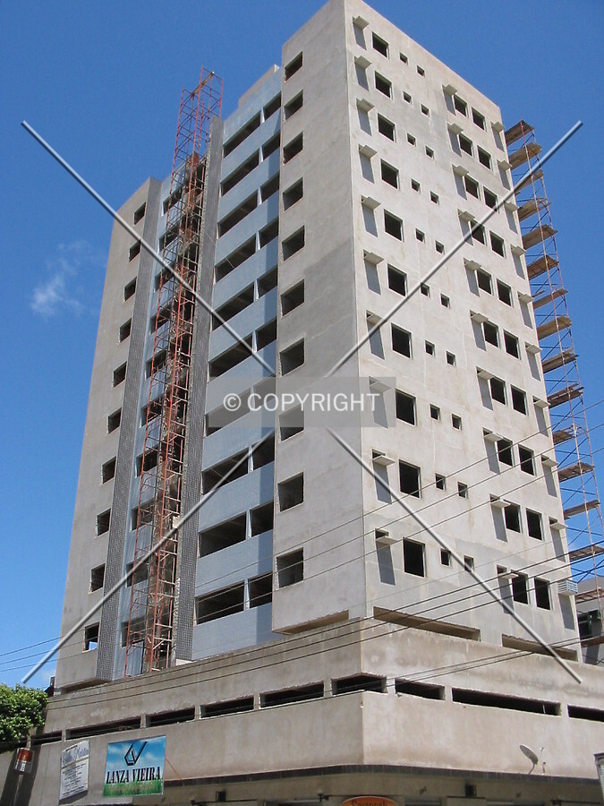 During the installation of the ceramic tiles