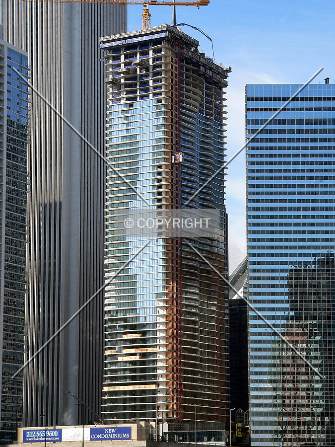 View to the southwest from the Lake Shore Drive