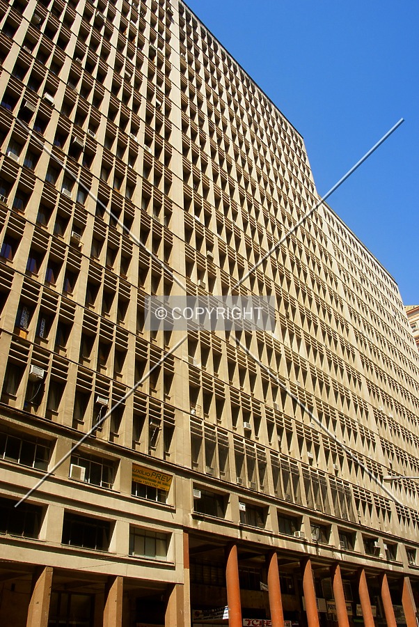 View from across Borges de Medeiros Avenue