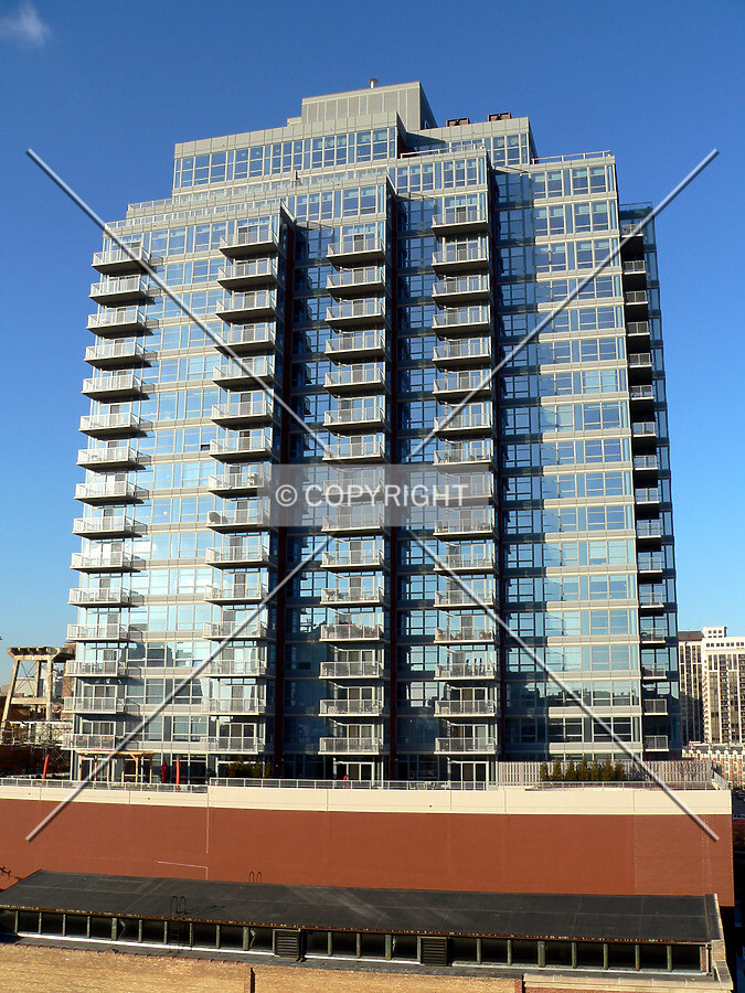 View to the north from 1712 South Prairie Avenue