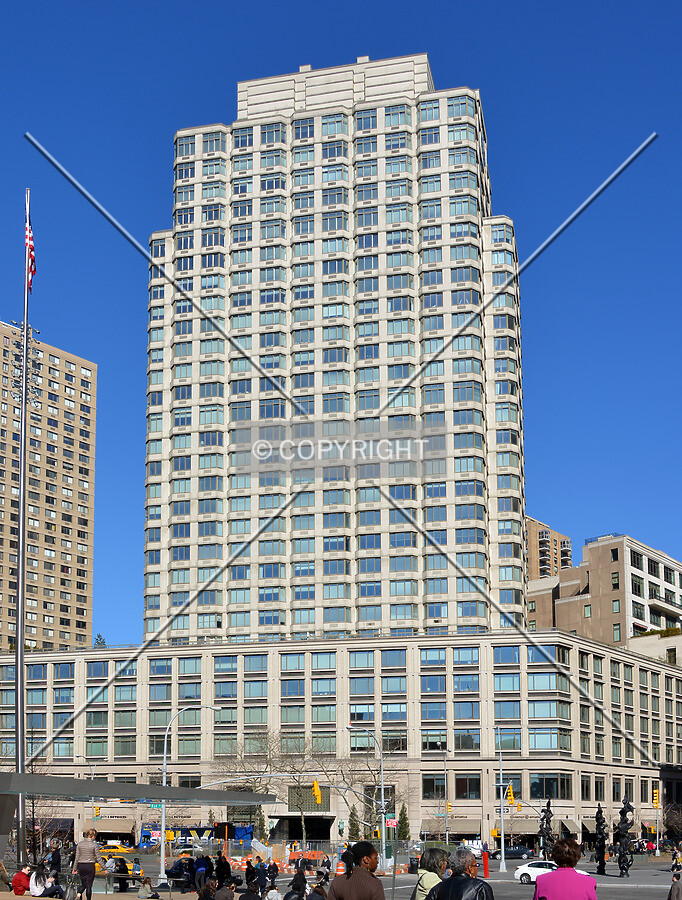 View from the southwest at Broadway and 64th Street