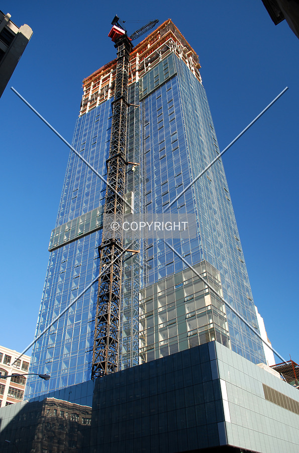 Viewed from Varick Street