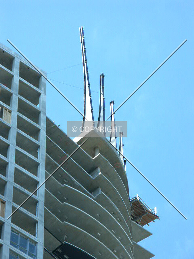 The developing architectural feature