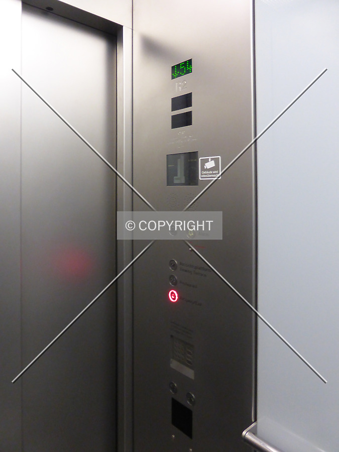 Otis elevator - leading to the public observation floor