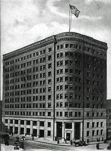 Vintage view from the southeast