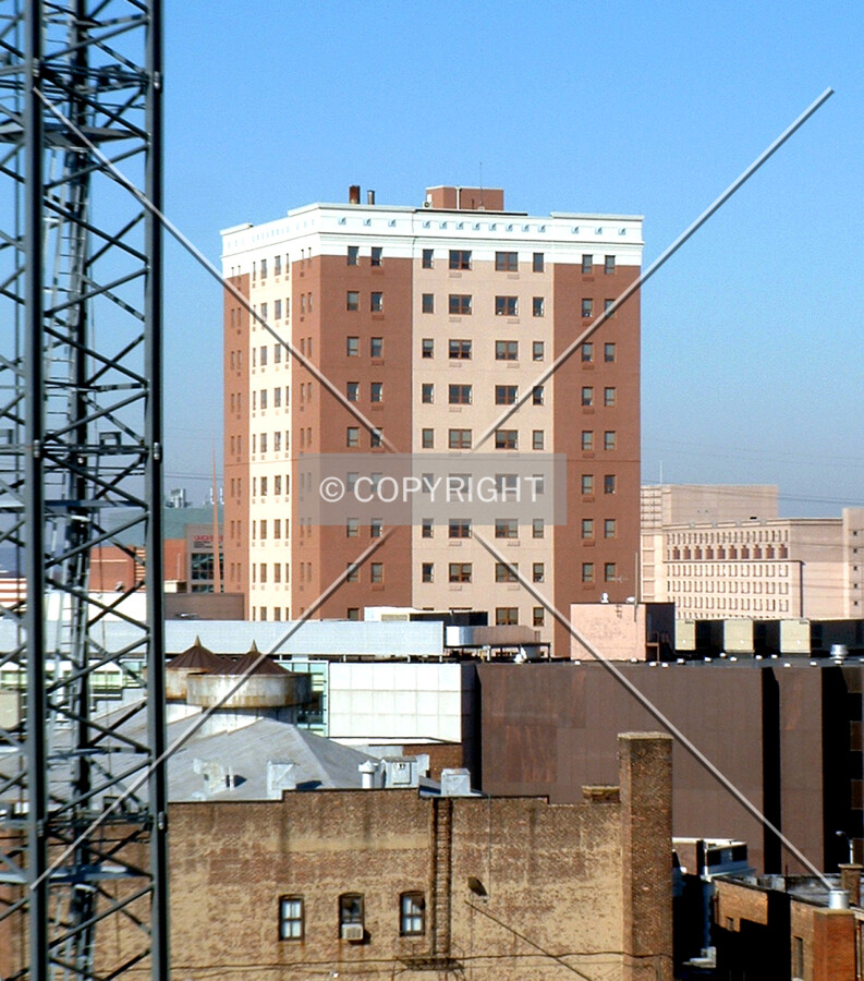 View from the southeast
