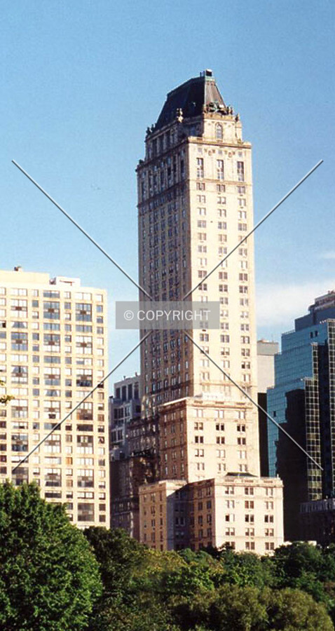 View from west-northwest across Central Park