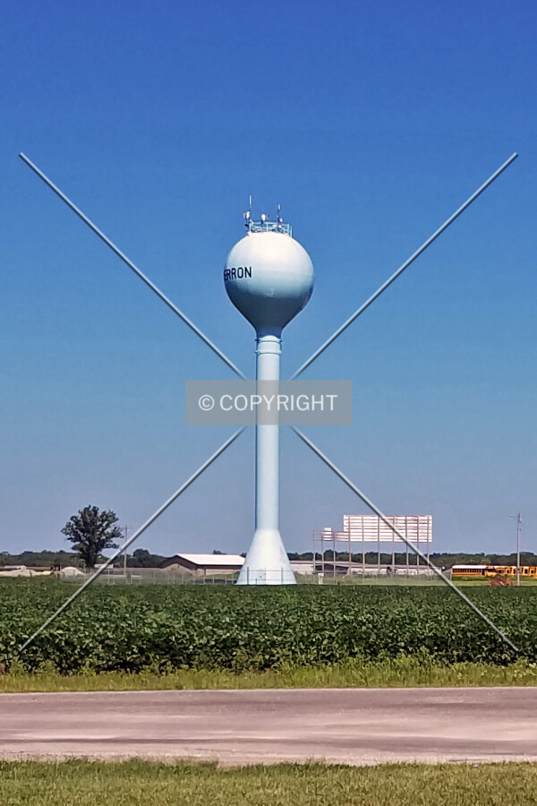 Distant view from the southeast; July 29, 2017
