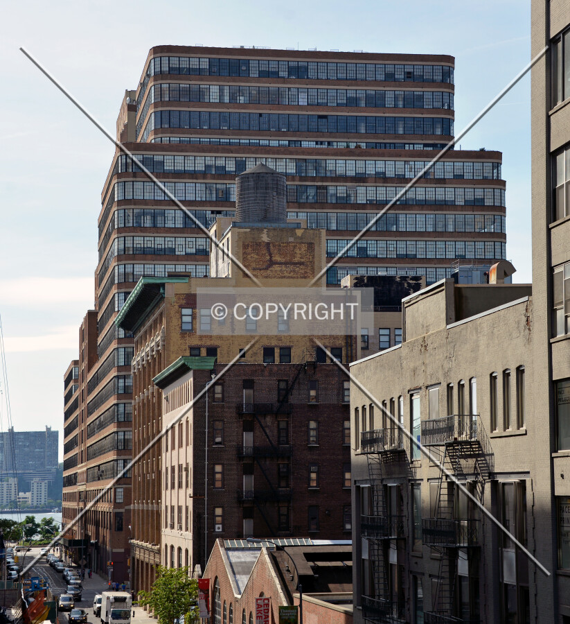 View from the southeast along 26th Street