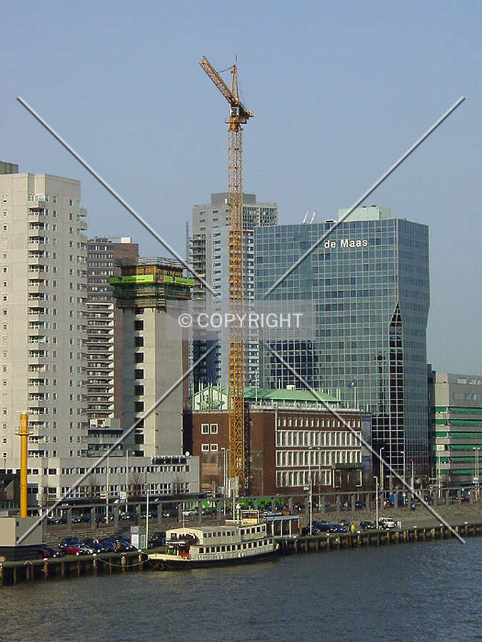 View from Erasmusbrug