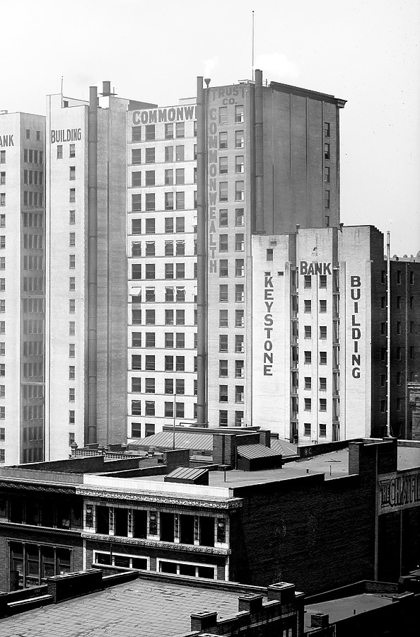 Vintage view from the south
