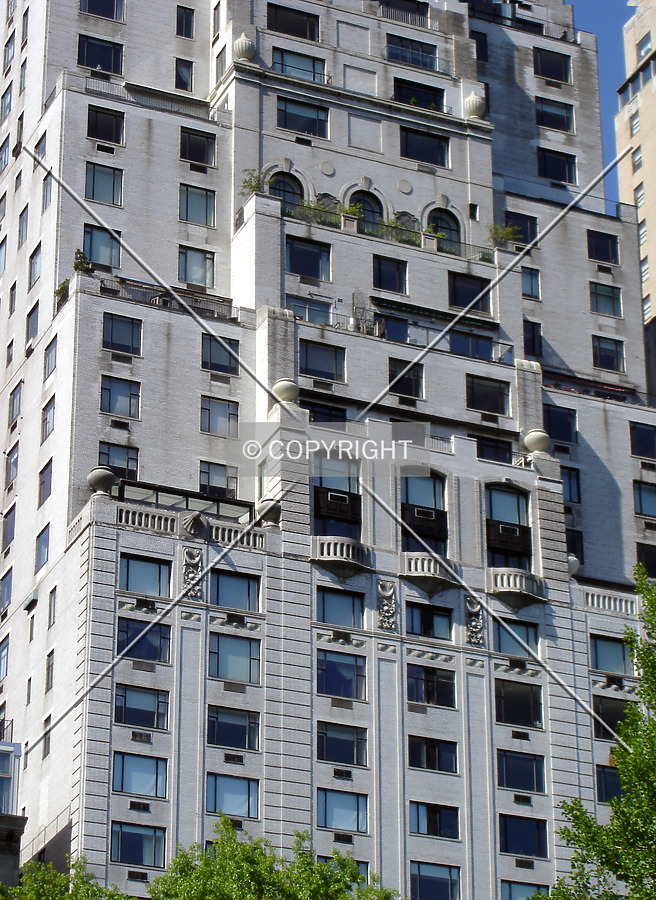 Facade along Central Park South