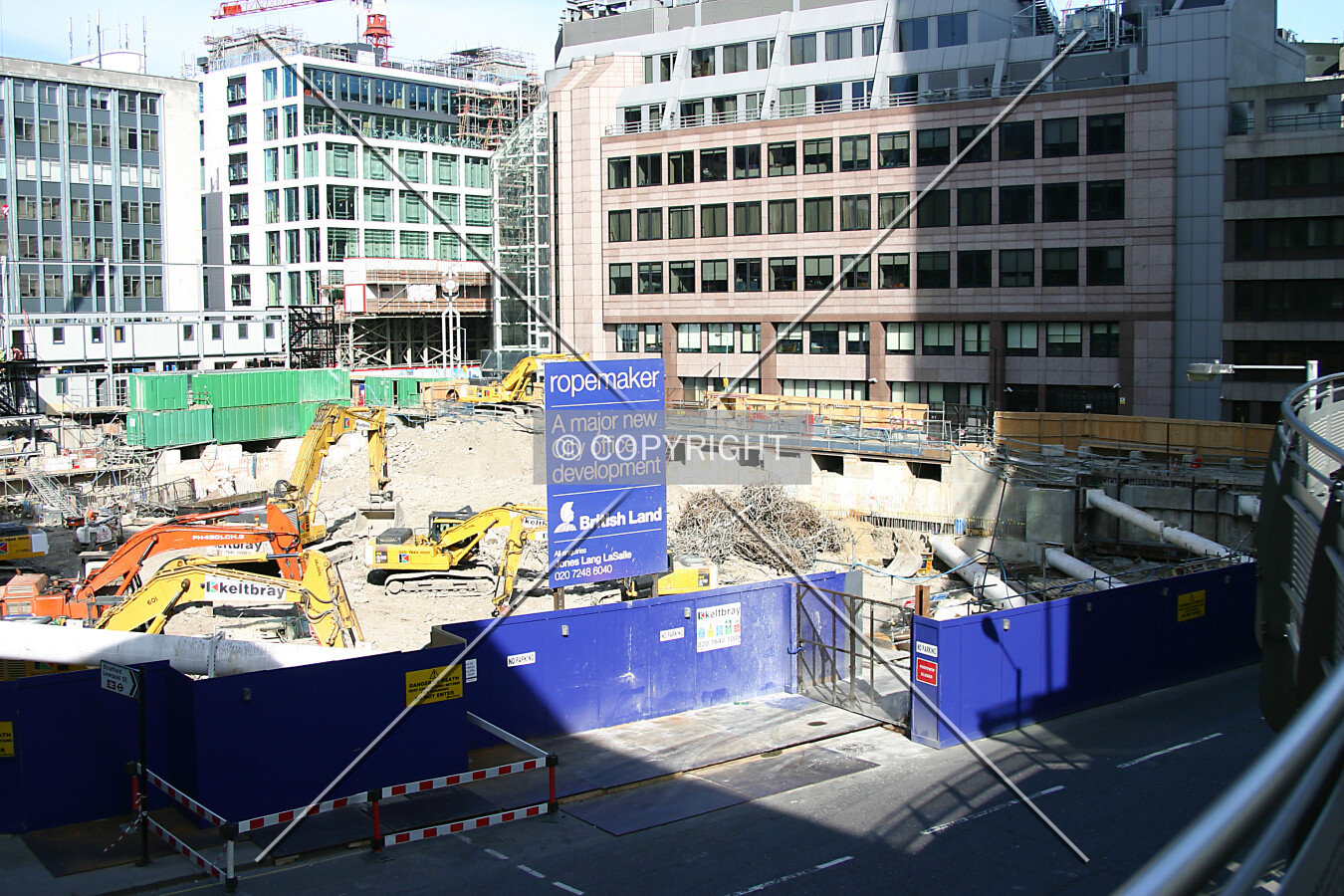 View from the CityPoint walkway