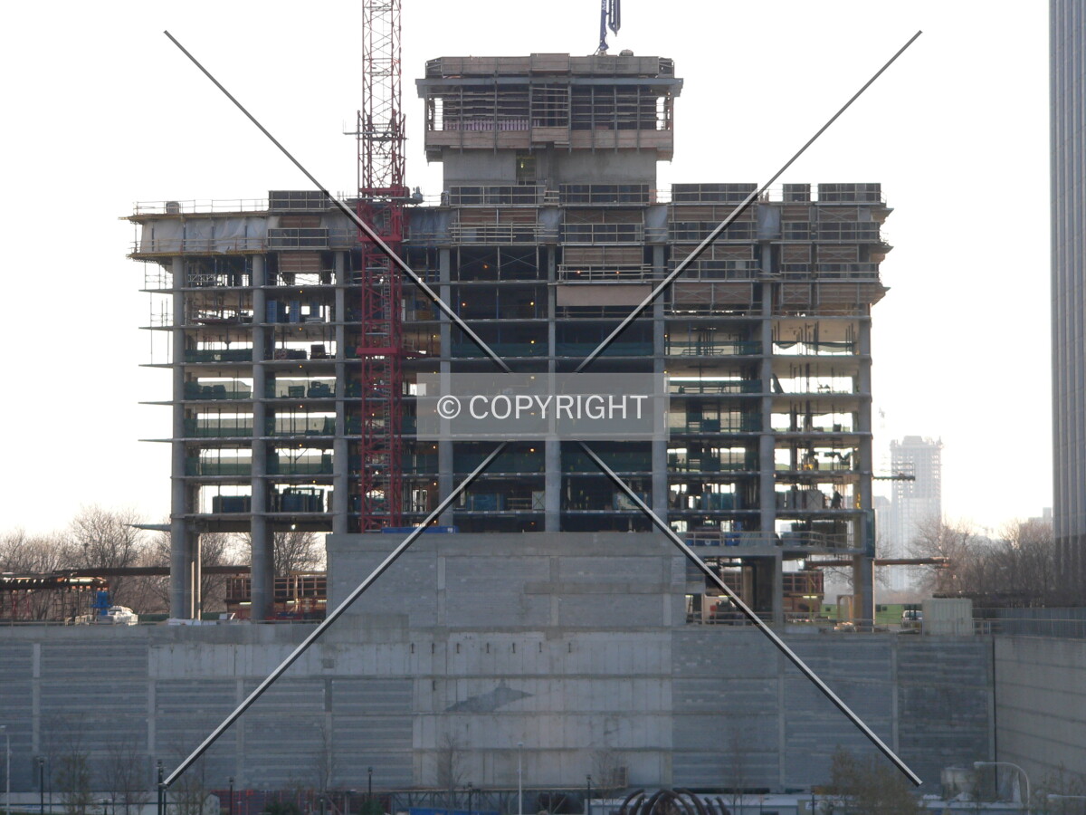 View to the south from Wacker Drive