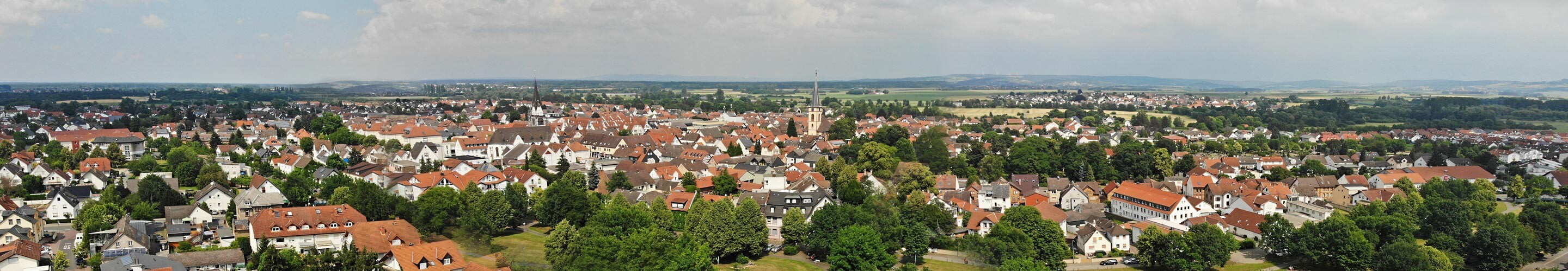Panorama of Groß-Zimmern