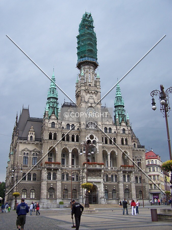 Front view from the Town Square