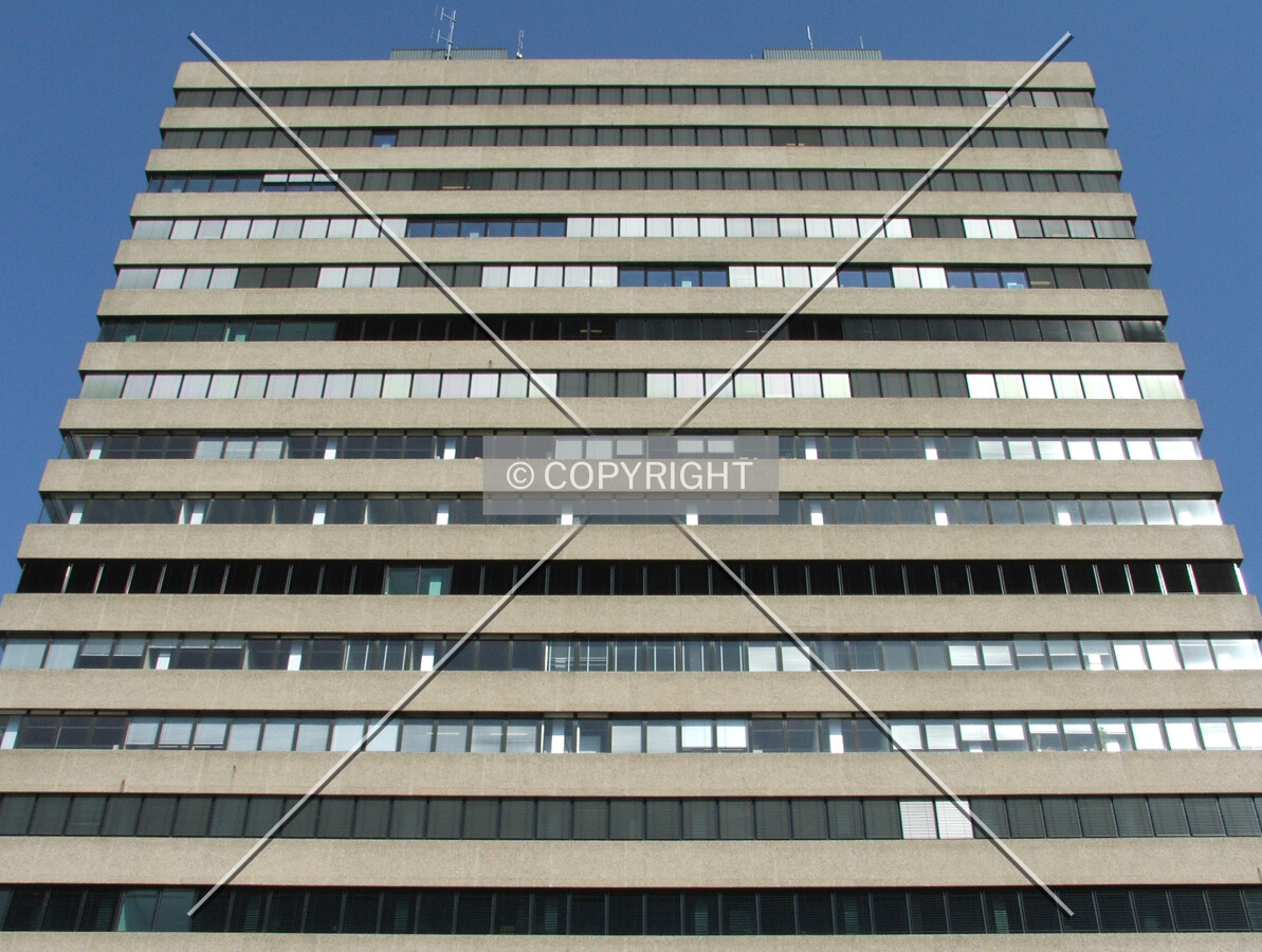 Looking up from Erasmusplein