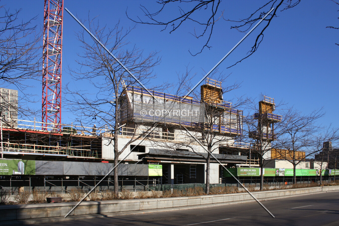 View from the southwest