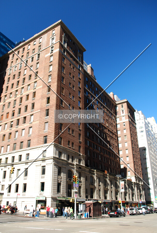 View from the south along 6th Avenue