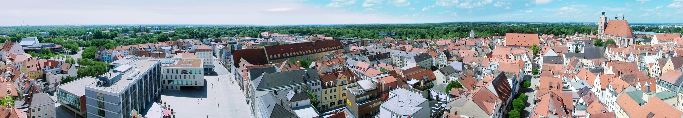 Panorama of Ingolstadt