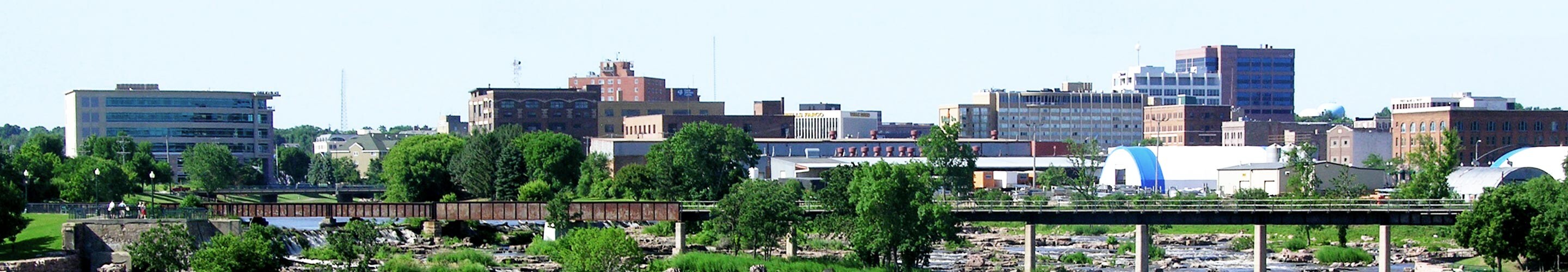 Panorama of Sioux Falls