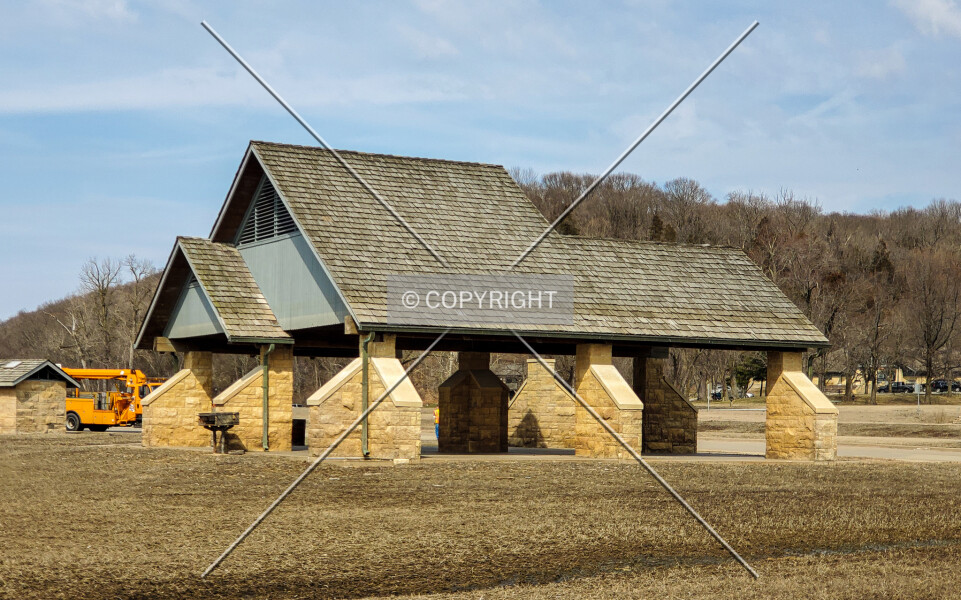 Pere Marquette State Park Large Riverside Shelter