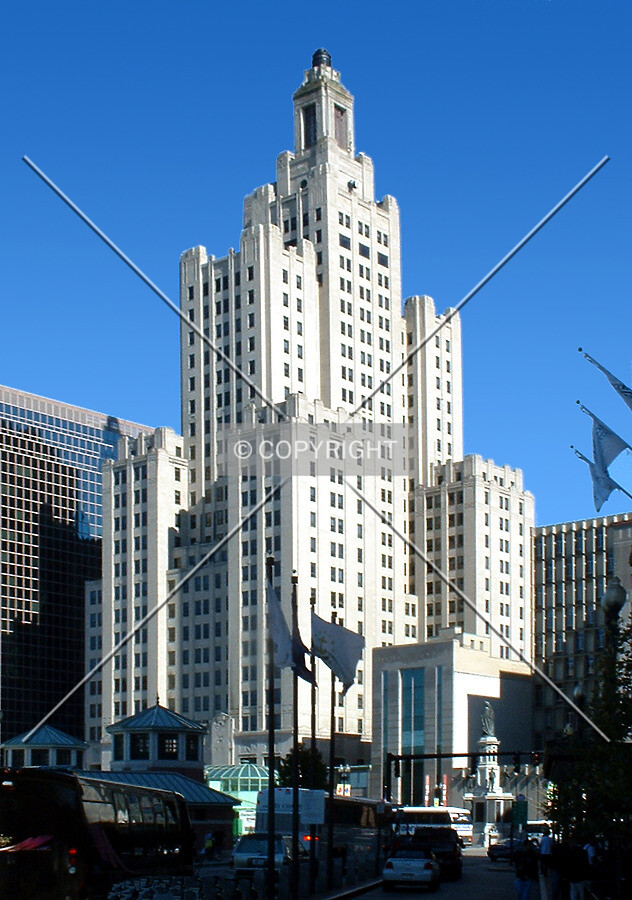 View from the west