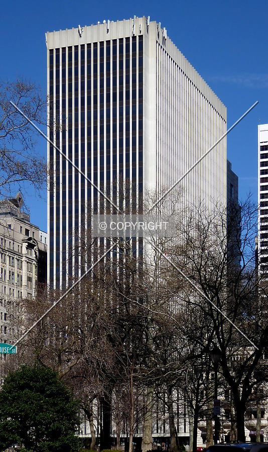 From the southeast across Rittenhouse Square