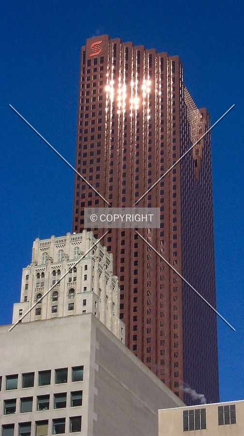 View of the southeast facade in early morning