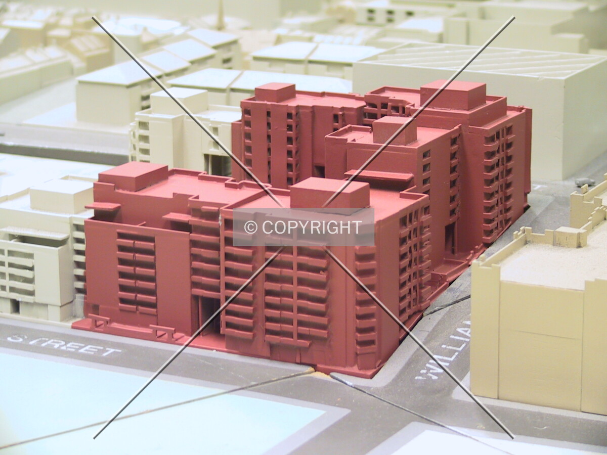 View of the model