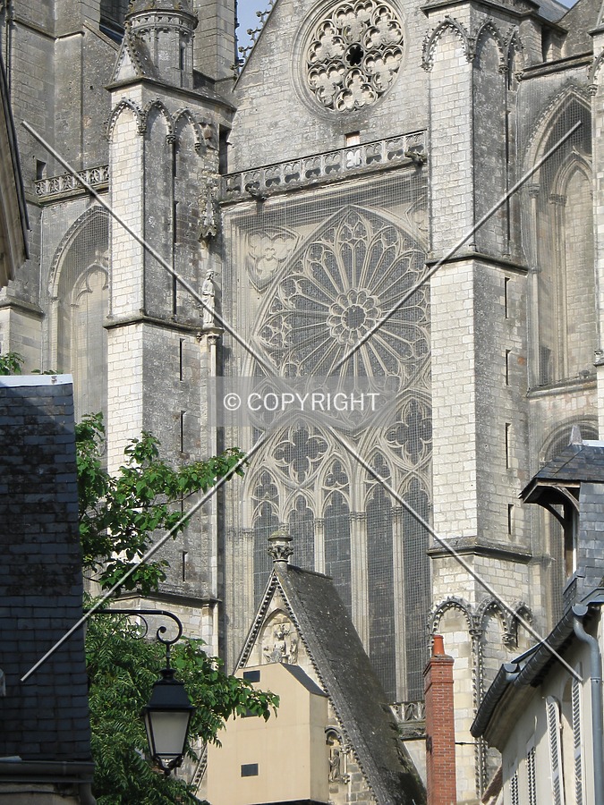 Western façade