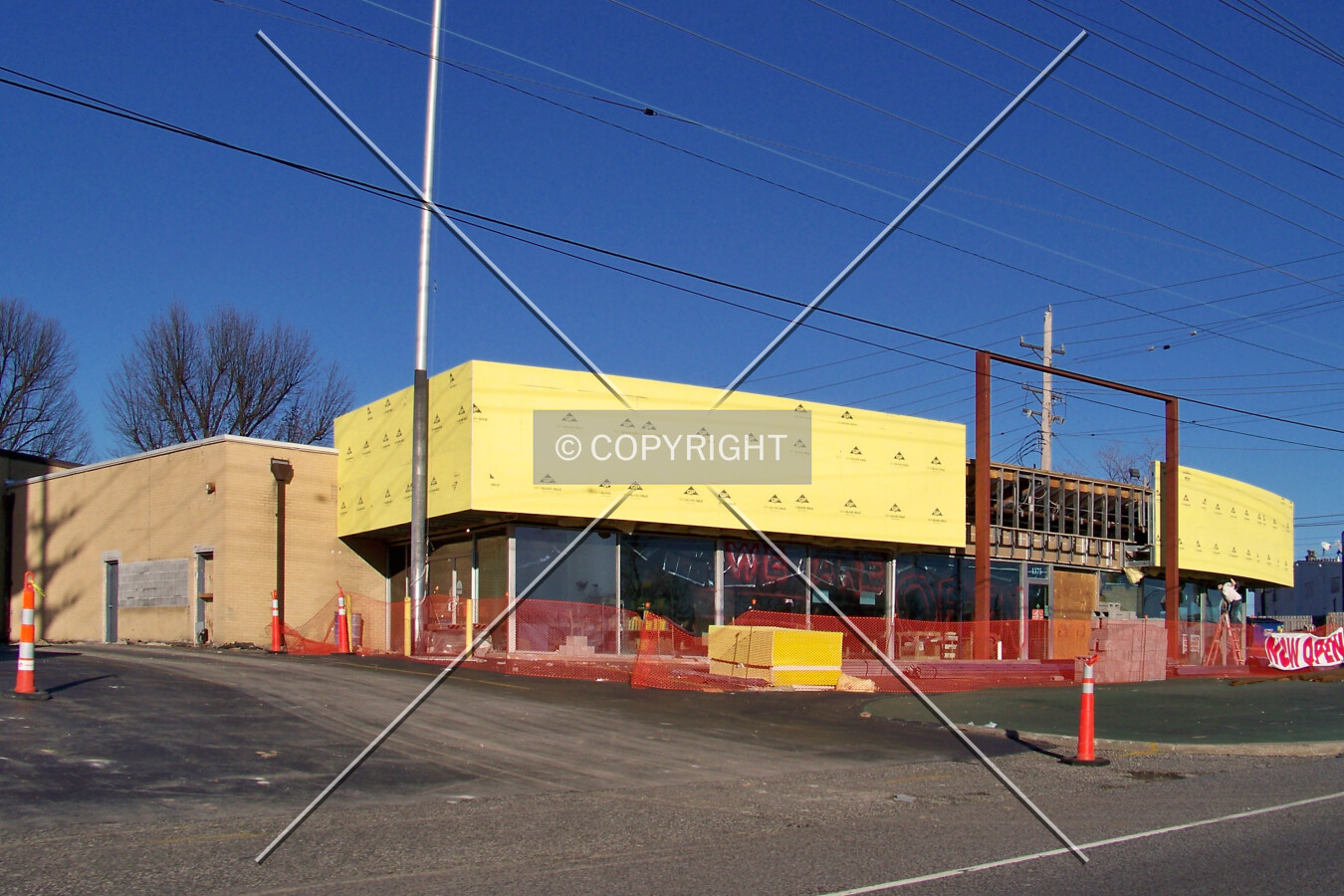 View from the southwest