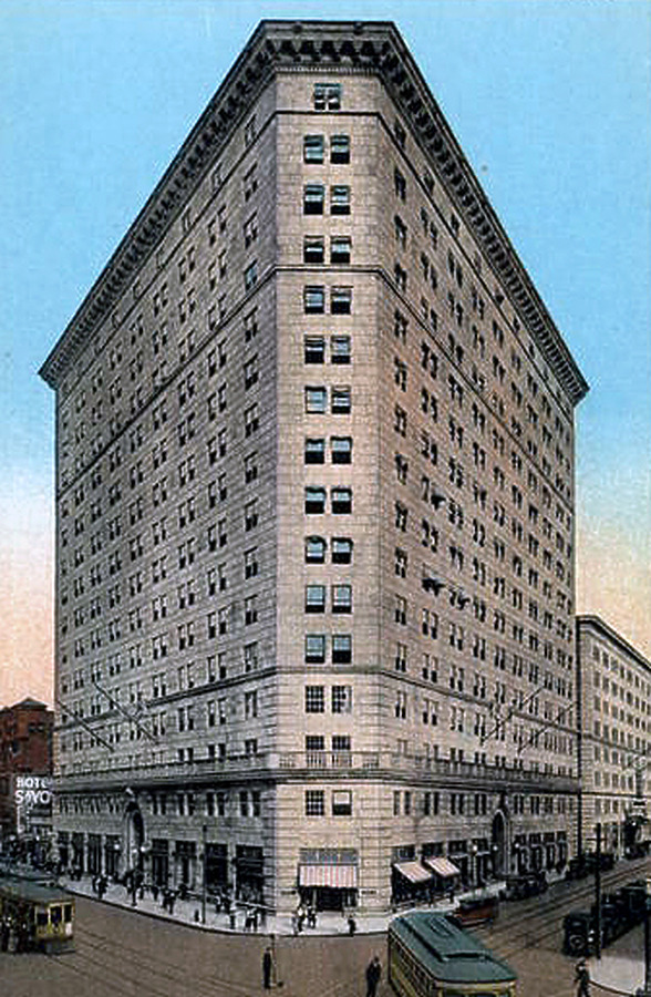 Vintage view from the northwest