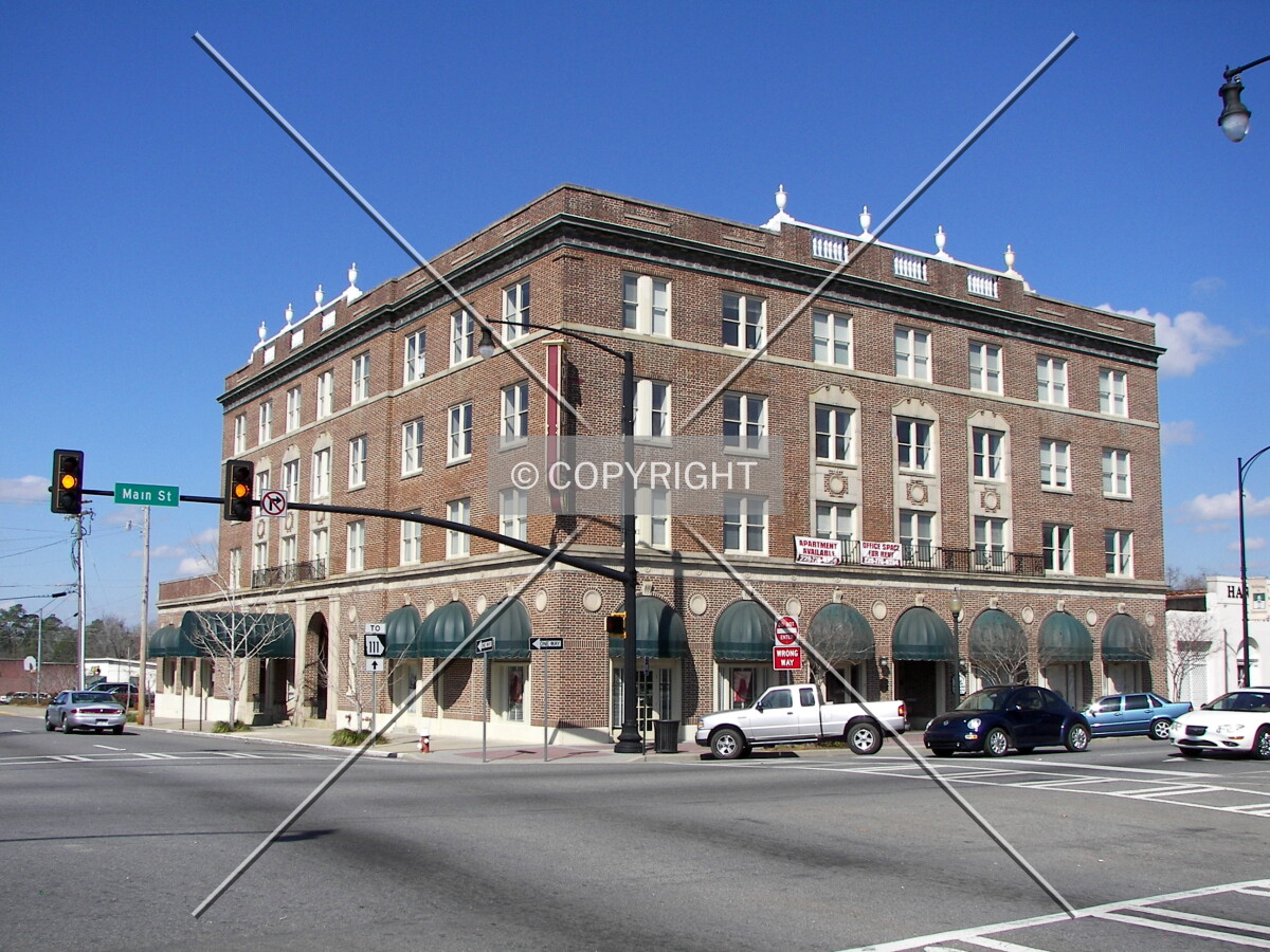 View from the southeast