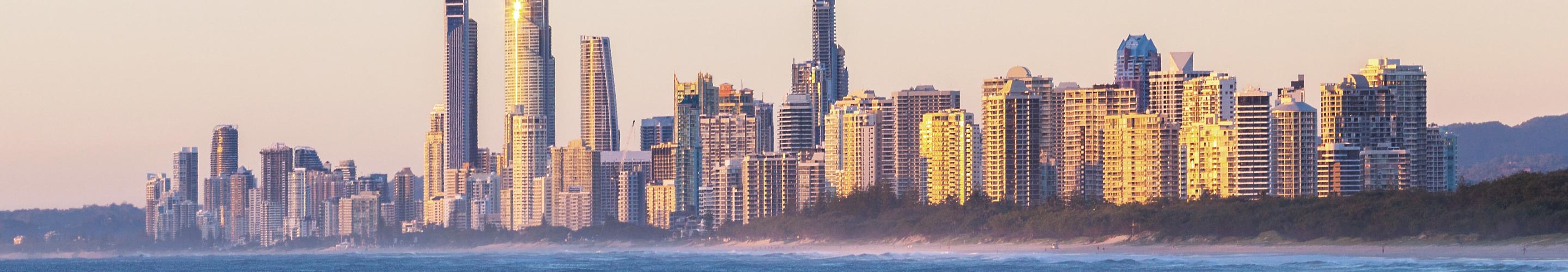 Panorama of Gold Coast