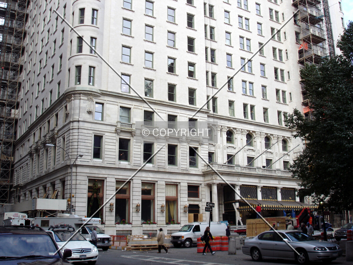View of the base during renovation