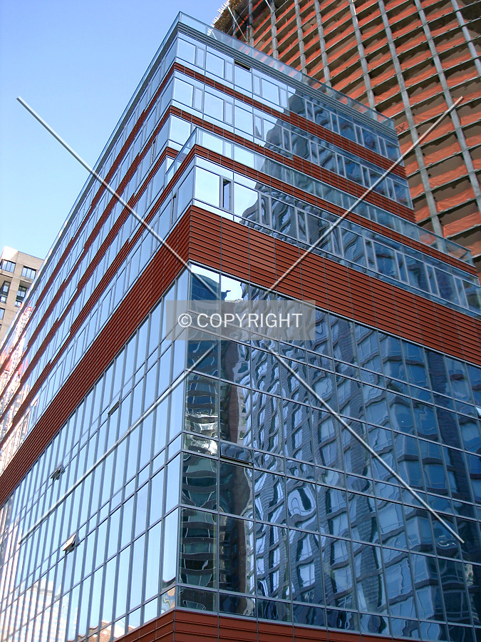 View of the facade on the Little West Street section